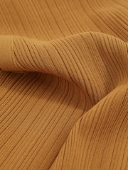 Good American Tan Good American Ribbed Vest - Image 5 of 5