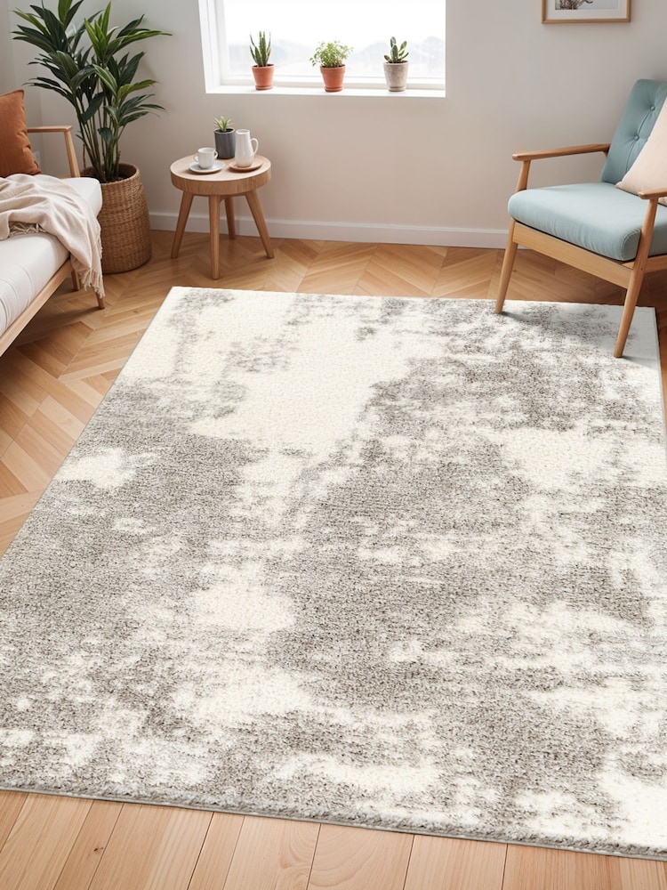 LIVABLISS Ivory Abstract Cloudy Shaggy Plush Pile Rug - Image 1 of 7 LIVABLISS Ivory Abstract Cloudy Shaggy Plush Pile Rug - Image 1 of 7