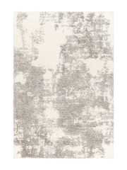 LIVABLISS Ivory Abstract Cloudy Shaggy Plush Pile Rug - Image 7 of 7