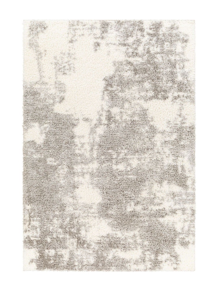 LIVABLISS Ivory Abstract Cloudy Shaggy Plush Pile Rug - Image 7 of 7 LIVABLISS Ivory Abstract Cloudy Shaggy Plush Pile Rug - Image 7 of 7