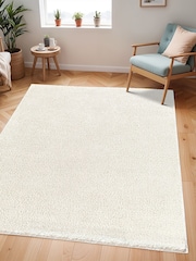 LIVABLISS Beige Cloudy Shaggy Plush Pile Rug - Image 2 of 6