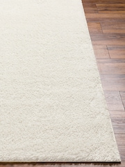 LIVABLISS Beige Cloudy Shaggy Plush Pile Rug - Image 3 of 6