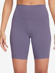 Lila - Nike One Dri-FIT High-Waisted 8" Cycling Shorts - Bild 1 von 8