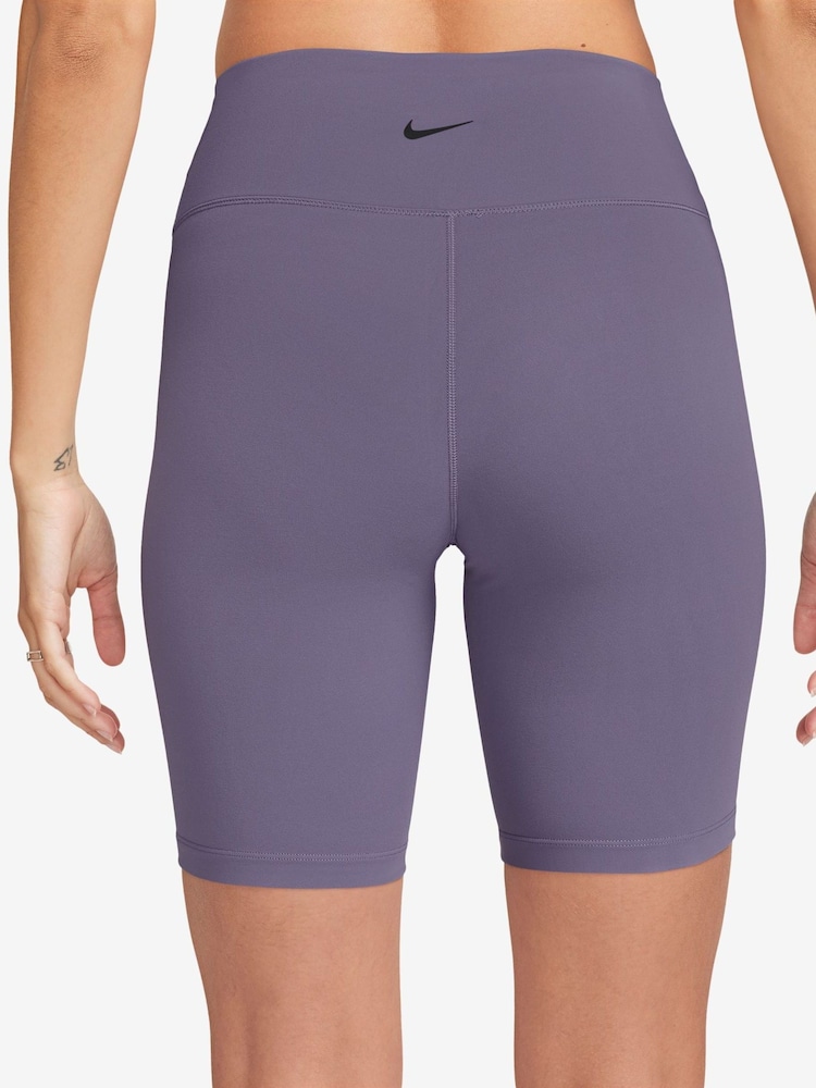 Lila - Nike One Dri-FIT High-Waisted 8" Cycling Shorts - Bild 2 von 8