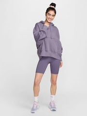 Lila - Nike One Dri-FIT High-Waisted 8" Cycling Shorts - Bild 8 von 8