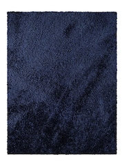 LIVABLISS Navy Cloudy Shaggy Plush Pile Rug - Image 6 of 6