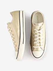 Converse Metallic Chuck Taylor All Star Ox Ballet Trainers - Image 5 of 9