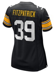 Nike Black NFL Pittsburgh Steelers Home Game Jersey - Minkah Fitzpatrick Womens - Image 3 of 3