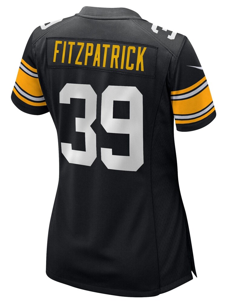 Nike Black NFL Pittsburgh Steelers Home Game Jersey - Minkah Fitzpatrick Womens - Image 3 of 3