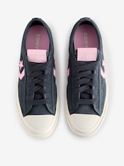 Converse Brown/White Suede Star Player 76 Low Trainers - Image 5 of 9