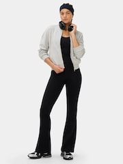 Gri - Jachetă Sweaty Betty After Class cu fermoar - Imaginea 2 din 6
