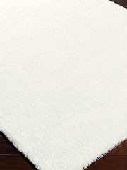LIVABLISS White Cloudy Shaggy Plush Pile Rug - Image 4 of 6