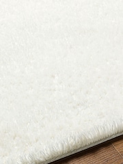 LIVABLISS White Cloudy Shaggy Plush Pile Rug - Image 5 of 6