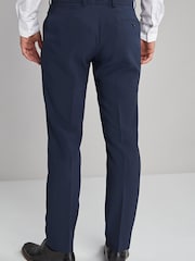 Marineblau/blau - Formelle, maschinenwaschbare Hose ohne Bundfalte - Bild 2 von 6