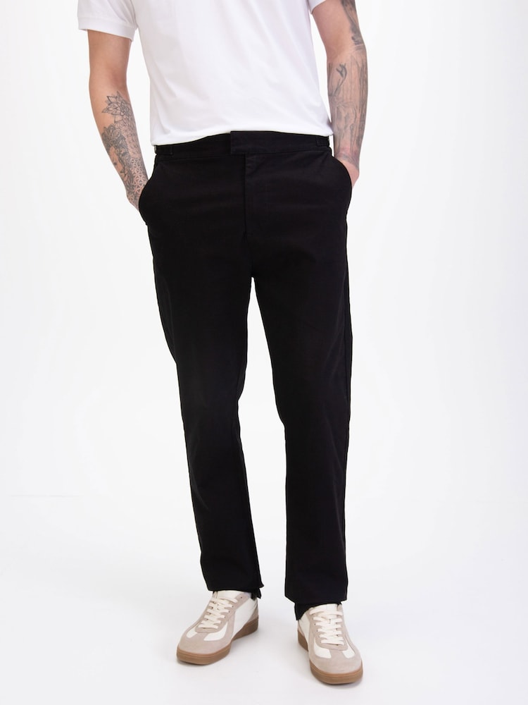 Luke 1977 Black Bodmin Trousers - Image 1 of 7
