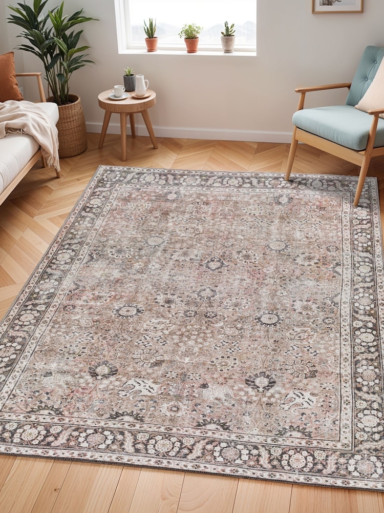 LIVABLISS Colin Traditional Washable Rug - Εικόνα 1 του 9