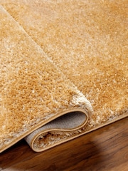 LIVABLISS Yellow Cloudy Shaggy Plush Pile Rug - Image 4 of 8