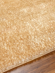 LIVABLISS Yellow Cloudy Shaggy Plush Pile Rug - Image 5 of 8