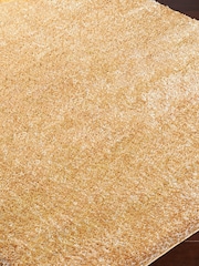 LIVABLISS Yellow Cloudy Shaggy Plush Pile Rug - Image 6 of 8