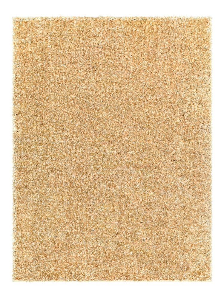 LIVABLISS Yellow Cloudy Shaggy Plush Pile Rug - Image 8 of 8 LIVABLISS Yellow Cloudy Shaggy Plush Pile Rug - Image 8 of 8