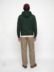 JACK & JONES Green Relaxed Fit Hoodie - Image 2 of 5