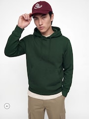 JACK & JONES Green Relaxed Fit Hoodie - Image 3 of 5