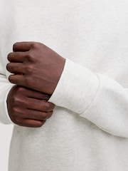 JACK & JONES Off-White Oversized Crew Neck Sweat Top - Image 3 of 7