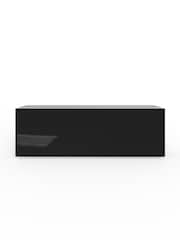 Frank Olsen Black Smart LED Large TV Stand - Image 8 of 10