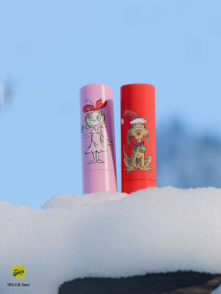 Dr. PAWPAW x The Grinch Peach Pink & Ultimate Red Duo Makeup Gift Set - Image 3 of 3 Dr. PAWPAW x The Grinch Peach Pink & Ultimate Red Duo Makeup Gift Set - Image 3 of 3