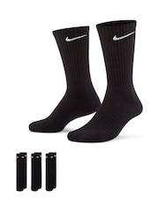 Svart - Crew - Nike Everyday Cushioned Crew Socks 3 Paket - Bild 1 av 4