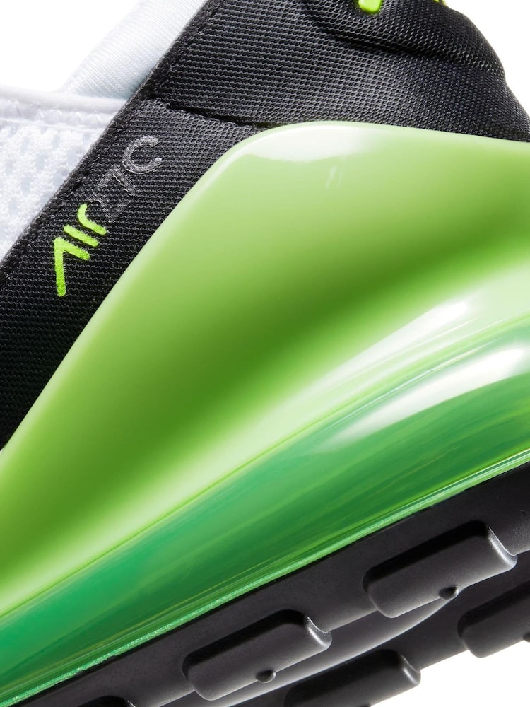 Nike Green/White Air Max 270 Trainers - Image 10 of 10