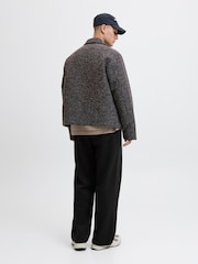 JACK & JONES Black Bill Wide Fit  Sweat Joggers - Image 2 of 7