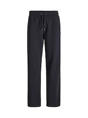 JACK & JONES Black Bill Wide Fit  Sweat Joggers - Image 4 of 7