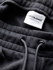 JACK & JONES Black Bill Wide Fit  Sweat Joggers - Image 7 of 7