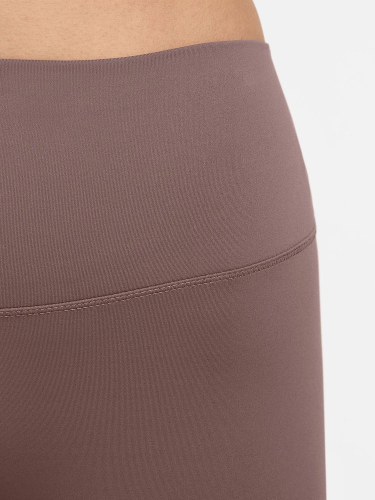 Nike Brown Dri-FIT One High Waisted Leggings - Image 4 of 9