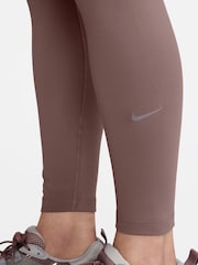 Nike Brown Dri-FIT One High Waisted Leggings - Image 7 of 9