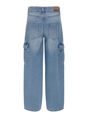 ONLY KIDS Cargo-Jeans mit weitem Bein - Bild 4 von 5