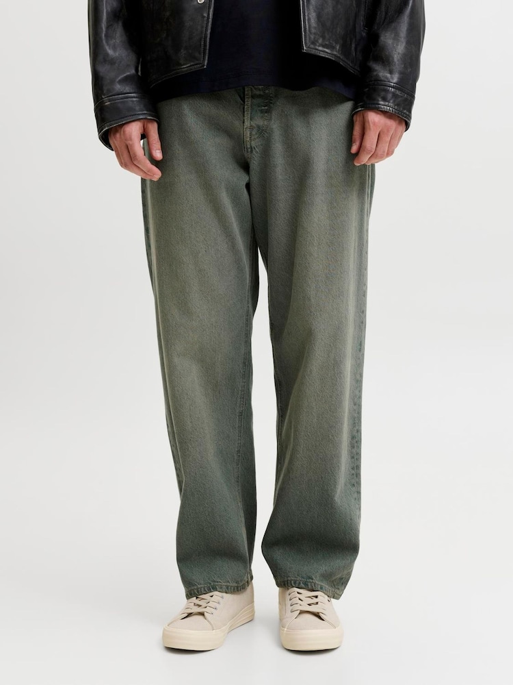 JACK & JONES Blue Tint Alex Baggy Fit Jeans - Image 1 of 5 JACK & JONES Blue Tint Alex Baggy Fit Jeans - Image 1 of 5