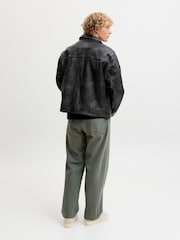 JACK & JONES Blue Tint Alex Baggy Fit Jeans - Image 3 of 5