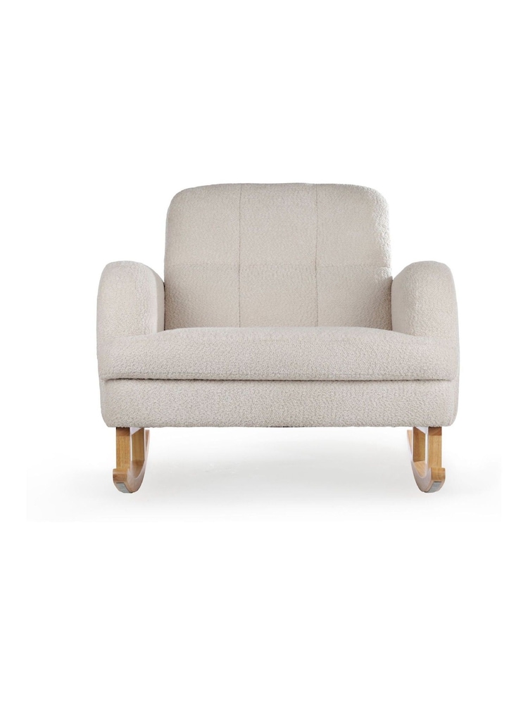 Cuddleco Mushroom Etta Boucle Cuddle Nursing Chair - Image 8 of 8 Cuddleco Mushroom Etta Boucle Cuddle Nursing Chair - Image 8 of 8