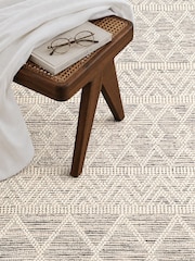 LIVABLISS Grey Hygge Global Hand Woven Rug - Image 2 of 7