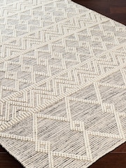 LIVABLISS Grey Hygge Global Hand Woven Rug - Image 3 of 7