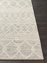 LIVABLISS Grey Hygge Global Hand Woven Rug - Image 5 of 7