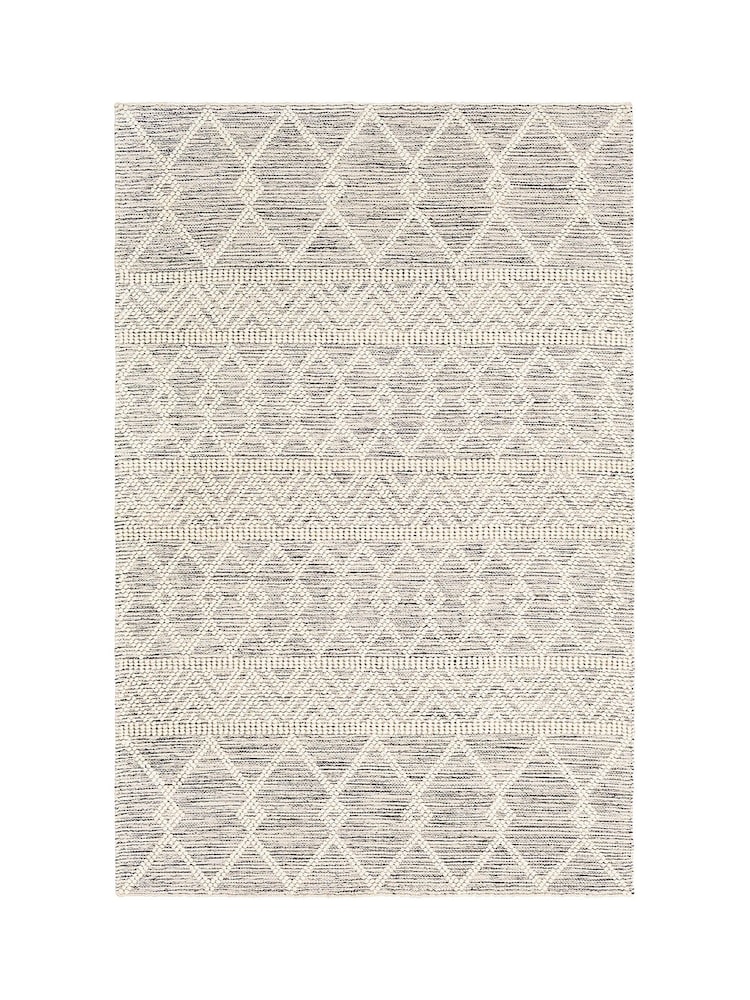 LIVABLISS Grey Hygge Global Hand Woven Rug - Image 7 of 7 LIVABLISS Grey Hygge Global Hand Woven Rug - Image 7 of 7