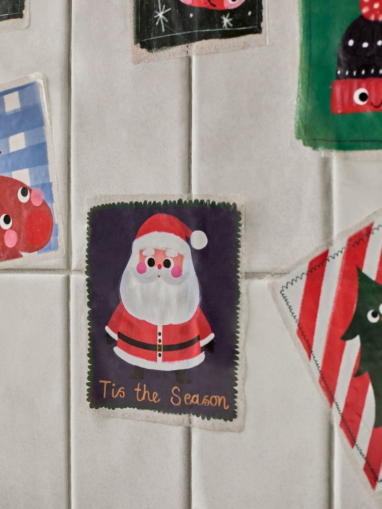 Weihnachtliche Fliesenaufkleber fürs Badezimmer - Bild 2 von 3 Weihnachtliche Fliesenaufkleber fürs Badezimmer - Bild 2 von 3