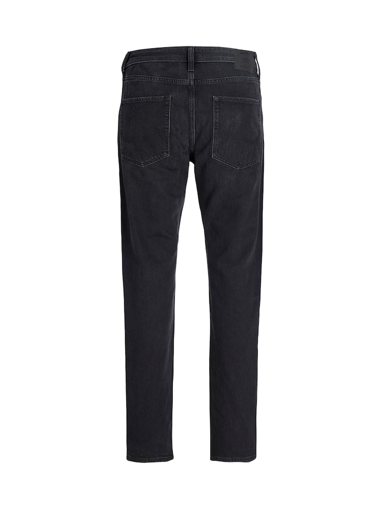 JACK & JONES Black Relaxed Fit Chris Jeans - Image 6 of 6 JACK & JONES Black Relaxed Fit Chris Jeans - Image 6 of 6