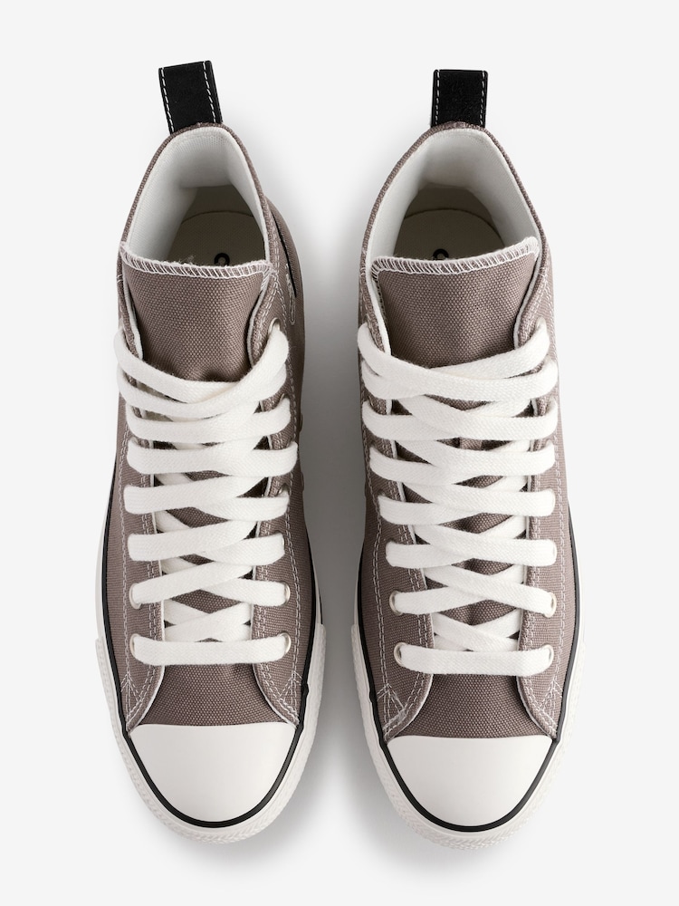 Converse Black/Grey Chuck Taylor All Star High Trainers - Image 4 of 9