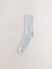 Grau - Gerippte Sport-Knöchelsocken mit Kissensohle und Fußgewölbestütze, 3 er-Pack - Bild 4 von 6