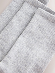 Grau - Gerippte Sport-Knöchelsocken mit Kissensohle und Fußgewölbestütze, 3 er-Pack - Bild 5 von 6