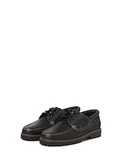 JACK & JONES былғары қайық аяқ киімі - 8суретінің 4 суреті
